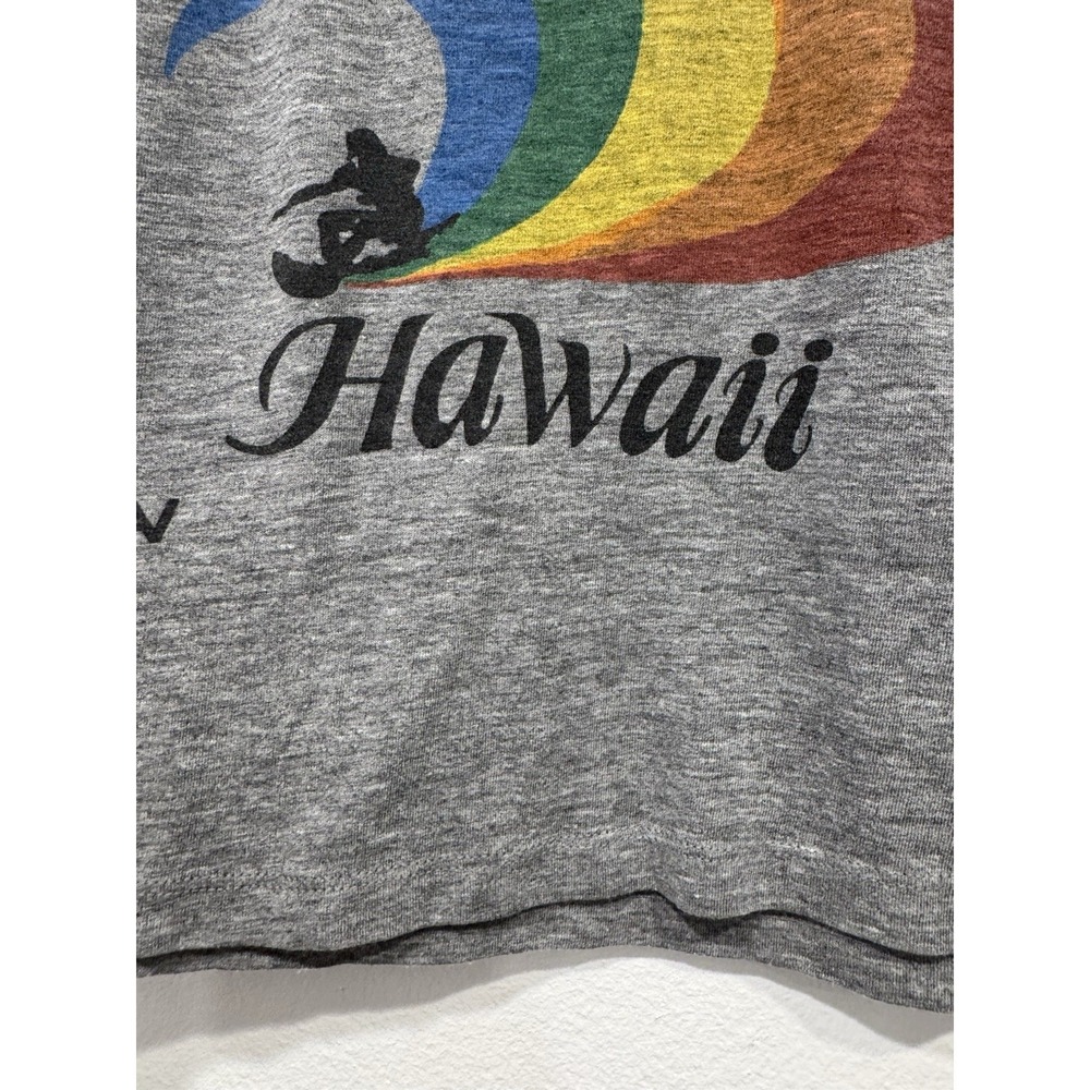 Aviator Nation Kids Tank Size 8 Hawaii Rainbow Sleeveless Gray Vacation Travel - Picture 5 of 7
